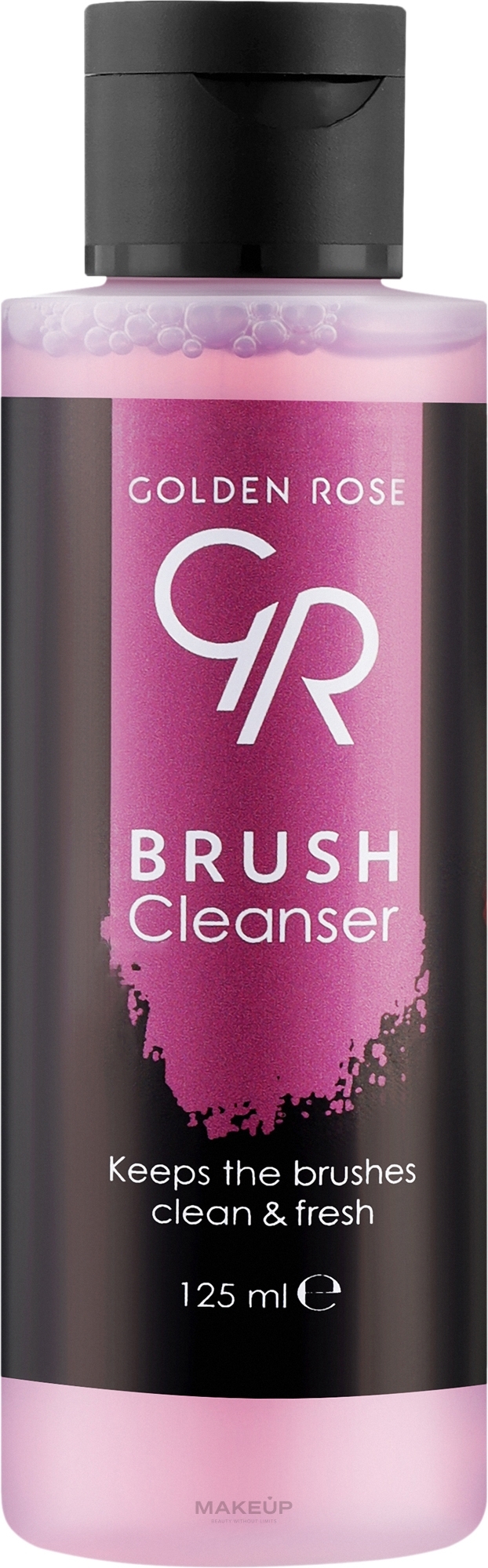 Bürstenreinigungsflüssigkeit - Golden Rose Makeup Brush Cleanser — Bild 125 ml