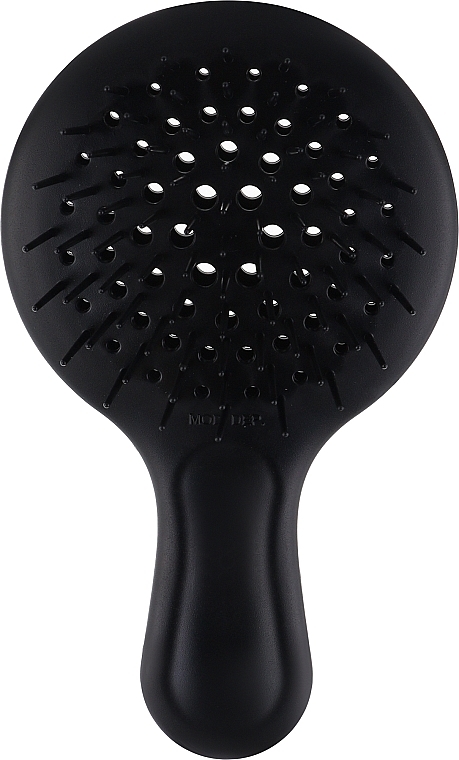Haarbürste 71SP220NER MAC schwarzer Leopardenmuster - Janeke Mini Superbrush — Bild N1