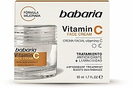 Düfte, Parfümerie und Kosmetik Gesichtscreme mit Vitamin C - Babaria Face Cream Vitamin C