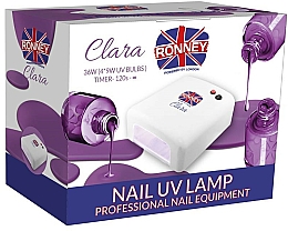 Düfte, Parfümerie und Kosmetik UV-Lampe für Nageldesign Clara weiß - Ronney Professional UV 36W (GY-UV-818)