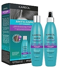 Düfte, Parfümerie und Kosmetik Set - Kareol Anti-Dandruff (shm/300ml + h/spray/300ml)