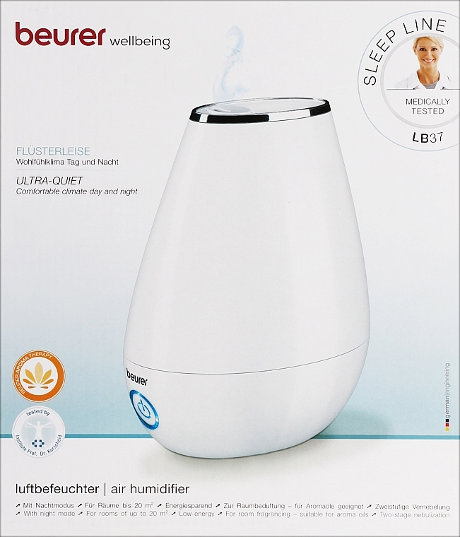 Luftbefeuchter LB 37 weiß - Beurer Air Humidifier — Bild N1