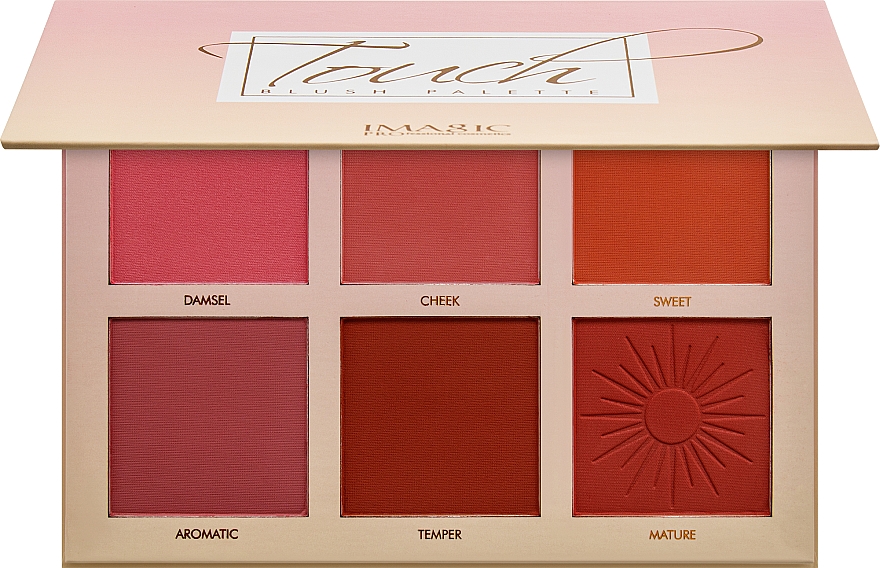 Rouge-Palette - Imagic 6 Color Touch Blush Palette — Bild N2