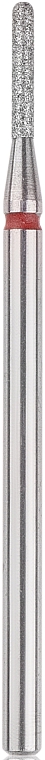 Diamant-Nagelfräser Abgerundeter Zylinder 1,4 mm L-8 mm rot - Head The Beauty Tools — Bild N1