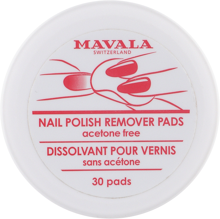 Nagellackentfernertücher - Mavala Nail Polish Remover Pads