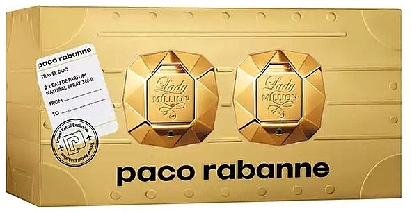 Paco Rabanne Lady Million - Duftset (Eau de Parfum 2x30ml) — Bild N1