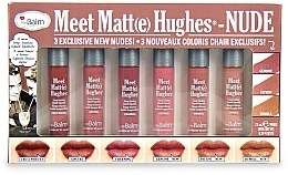 Düfte, Parfümerie und Kosmetik Lippenset (Lippenstift 6x1,2ml) - theBalm Meet Matte Hughes Nude