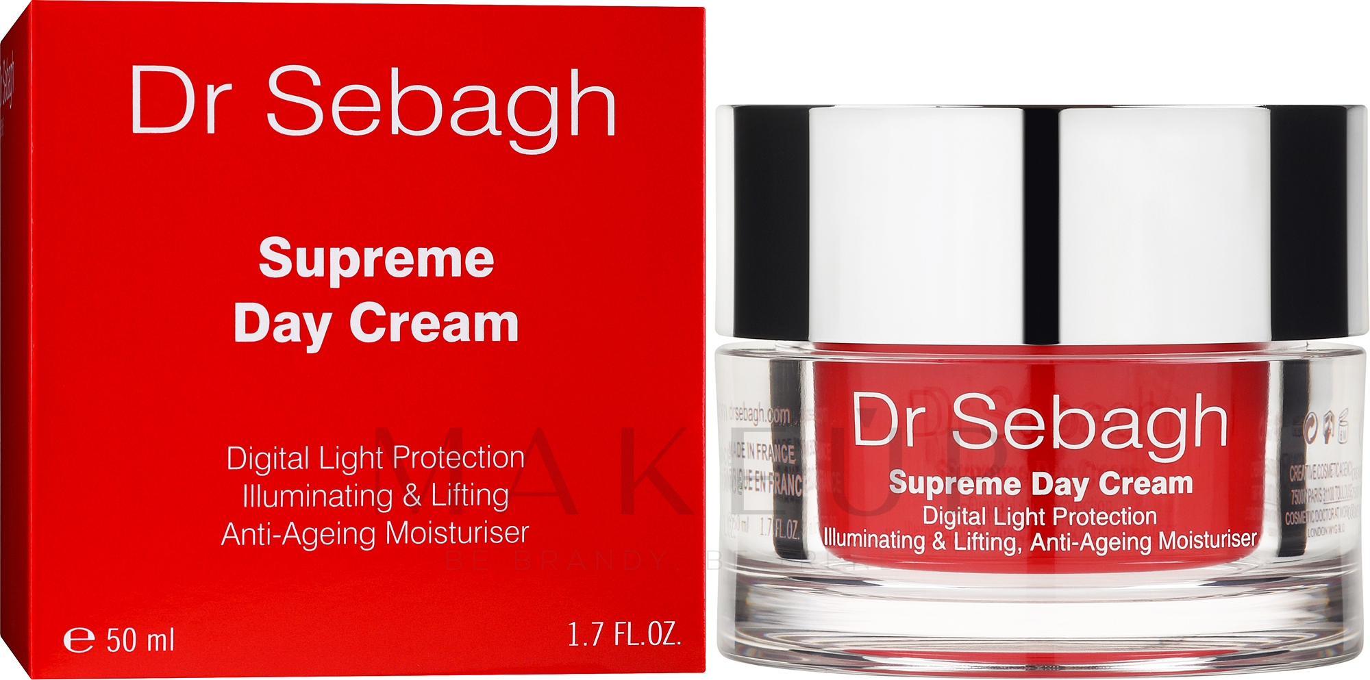 Revitalisierende Tagescreme - Dr. Sebagh Supreme Day Cream — Bild 50 ml