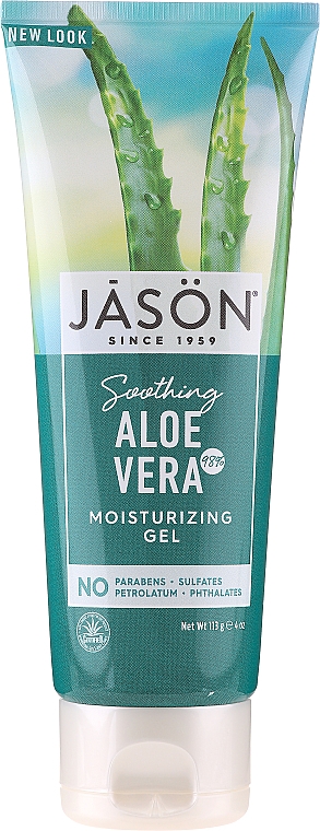 Beruhigendes Körpergel mit Aloe Vera - Jason Natural Cosmetics Pure Natural Moisturizing Gel Aloe Vera — Bild N1