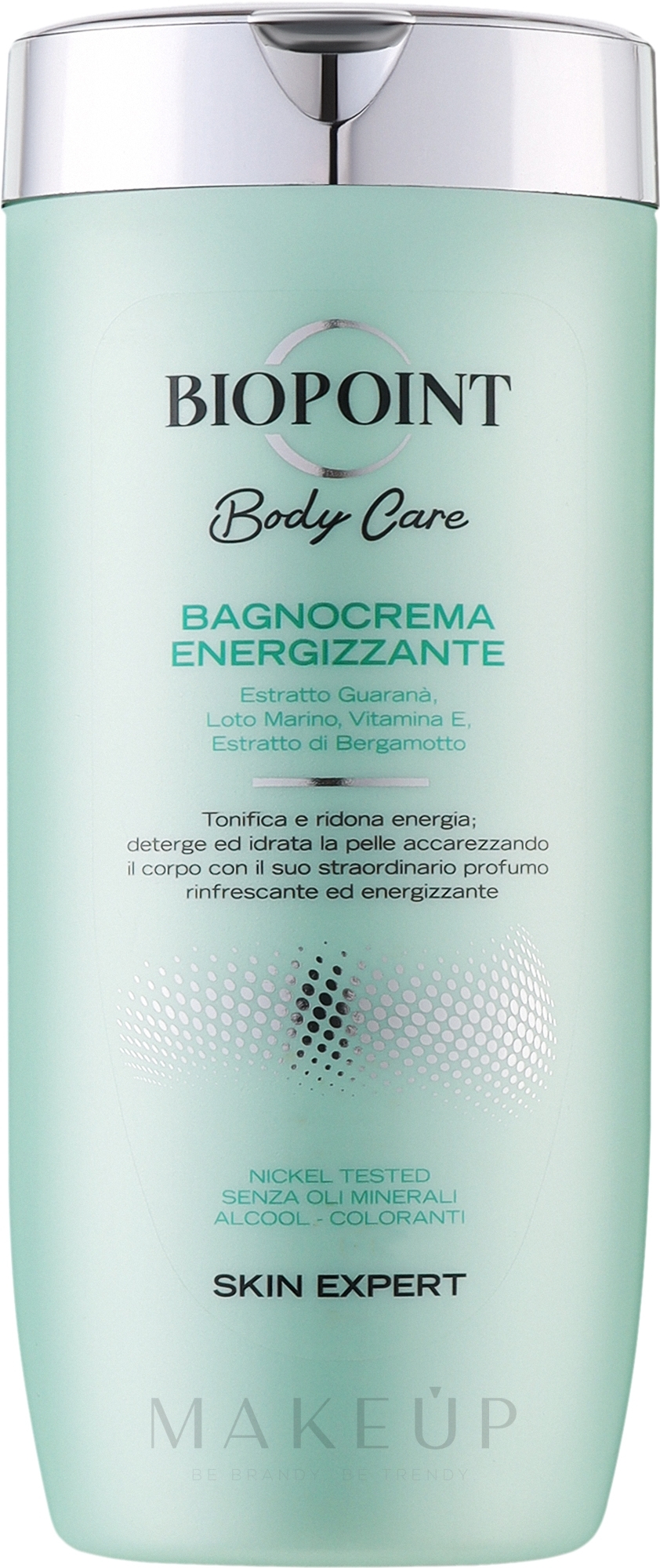 Belebende Bade- und Duschcreme - Biopoint Bagno Crema Energizzante — Bild 400 ml