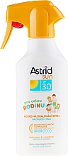 Feuchtigkeitsspendendes Sonnenschutzlotion-Spray für die ganze Familie SPF 30 - Astrid Sun Suncare Milk SPF 30 — Bild N1