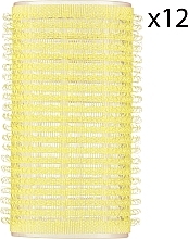 Lockenwickler mit Klettverschluss d32 mm gelb 12 St. - Xhair — Bild N1