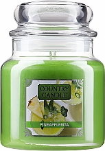 Düfte, Parfümerie und Kosmetik Duftkerze im Glas mit 2 Dochten - Country Candle Pineapplerita