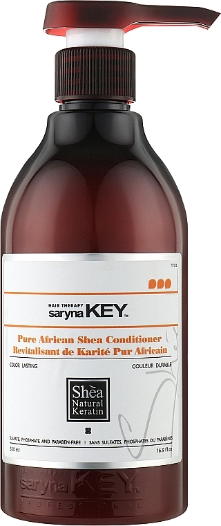 Regenerierende Haarspülung - Saryna Key Pure African Shea Color Lastin Conditioner — Bild N1