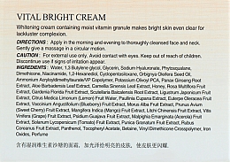 Feuchtigkeitsspendende Gesichtscreme für einen gleichmäßigen Teint - The Skin House Vital Bright Cream — Bild N2