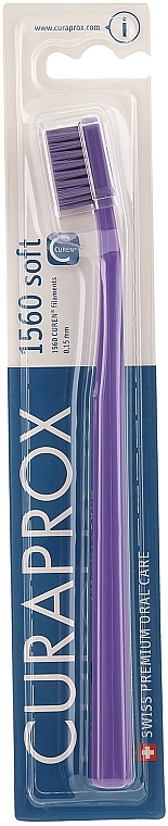 Zahnbürste weich CS 1560 violett - Curaprox — Bild N1