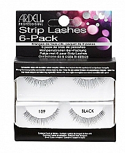 Künstliche Wimpern - Ardell Natural Eye Lashes Black 6 Pack 109 — Bild N2