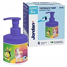 Zahnpasta für Kinder ab 6 Jahren  - Jordan Junior Toothpaste Pump  — Bild N1