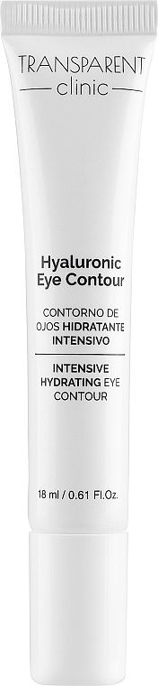 Creme für die Augenpartie - Transparent Clinic Hyaluronic Eye Contour — Bild N1