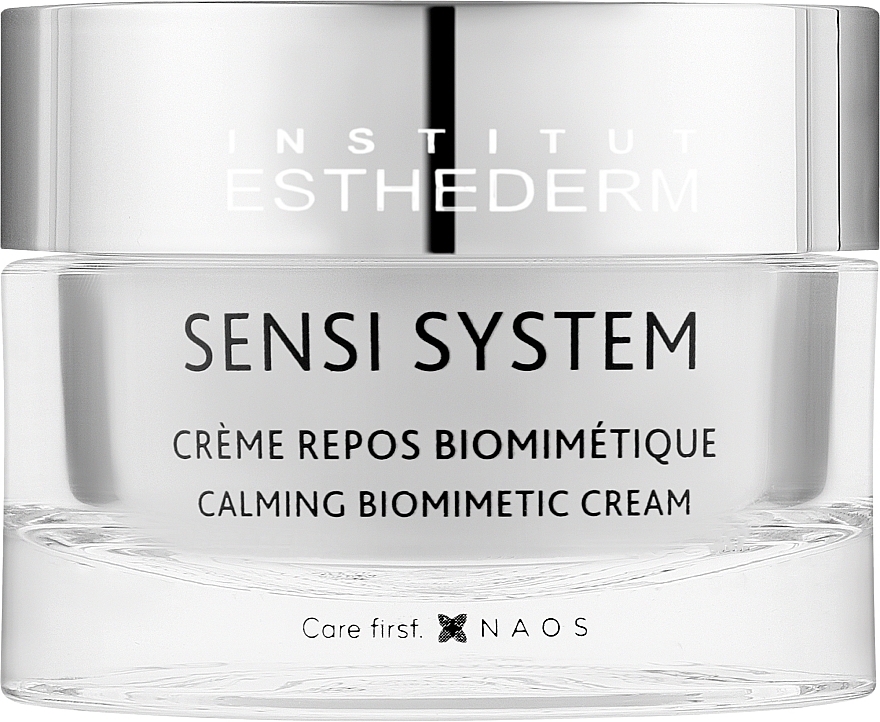 Beruhigende biomimetische Gesichtscreme - Institut Esthederm Sensi System Calming Biomimetic Cream — Bild N1