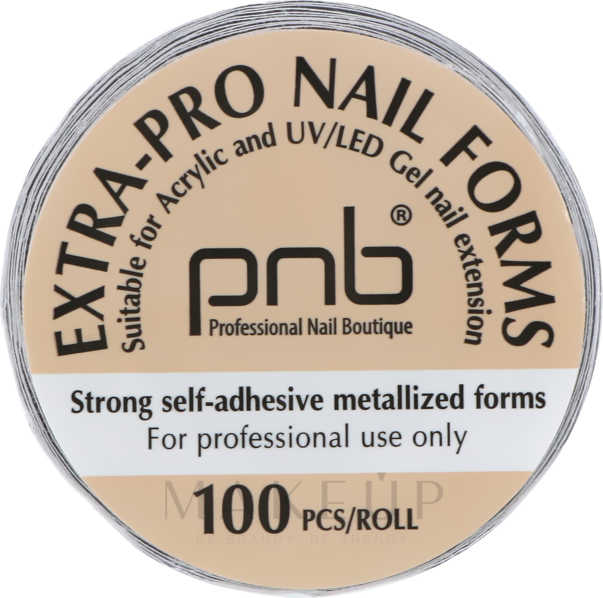 Schablonen zur Nagelverlängerung - PNB ExtraPro Nail Forms — Bild 100 St.