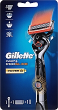 Düfte, Parfümerie und Kosmetik Gillette Fusion Power Rasierer mit 1 Ersatzklinge - Gillette Fusion ProGlide Power Flexball