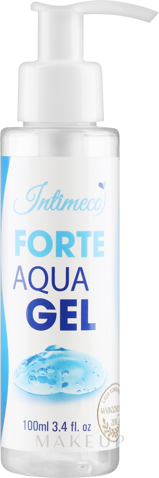 Gleitgel auf Wasserbasis - Intimeco Aqua Forte Gel — Bild 100 ml