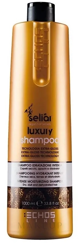 Intensiv feuchtigkeitsspendendes Shampoo - Echosline Seliar Luxury Shampoo — Bild 1000 ml