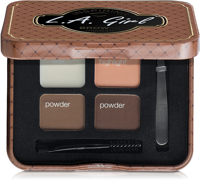 Augenbrauen-Set - L.A. Girl Inspiring Brow Kit — Bild N1