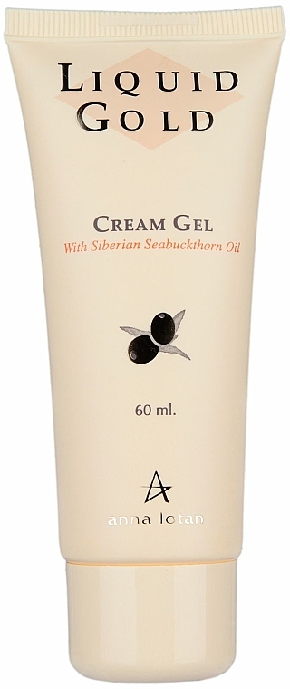 Beruhigendes und kühlendes Creme-Gel für Gesicht und Hals mit sibirischem Sanddornöl - Anna Lotan Liquid Gold Emulsifier Free Cream Gel — Bild N2