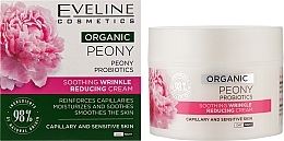 Beruhigende und faltenreduzierende Creme für empfindliche Haut - Eveline Cosmetics Organic Peony — Bild N2