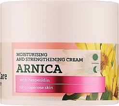 Feuchtigkeitsspendende und stärkende Gesichtscreme mit Arnika - Farmona Herbal Care Arnica Moisturizing Cream — Bild N1