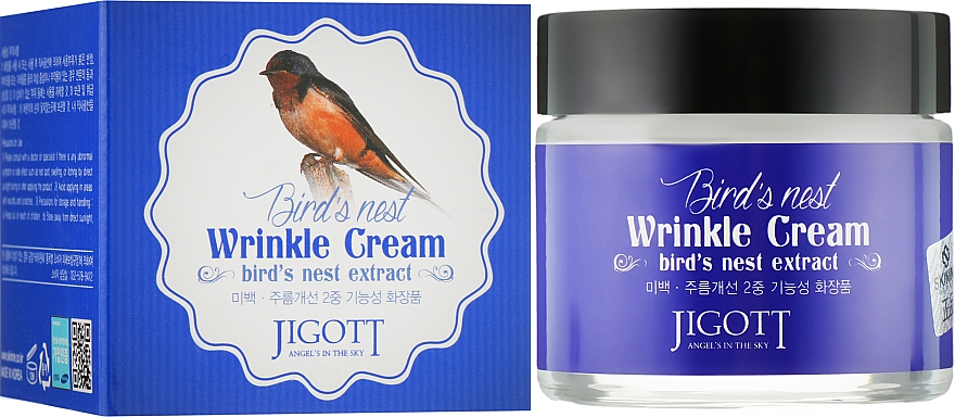 Anti-Aging-Creme mit Schwalbennest-Extrakt - Jigott Bird`s Nest Wrinkle Cream — Bild N1
