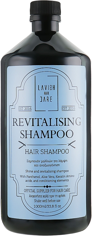 Regenerierendes Männershampoo mit Panthenol und Aloe Vera - Lavish Care Revitalizing Shampoo — Bild N3