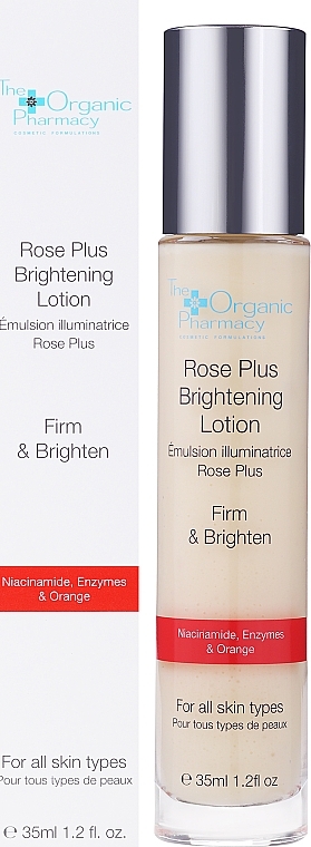 Komplex für strahlende Haut - The Organic Pharmacy Rose Plus Brightening Complex — Bild N2