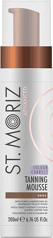 Selbstbräunungsmousse dunkel - St. Moriz Advanced Colour Correcting Tanning Mousse Dark — Bild N1