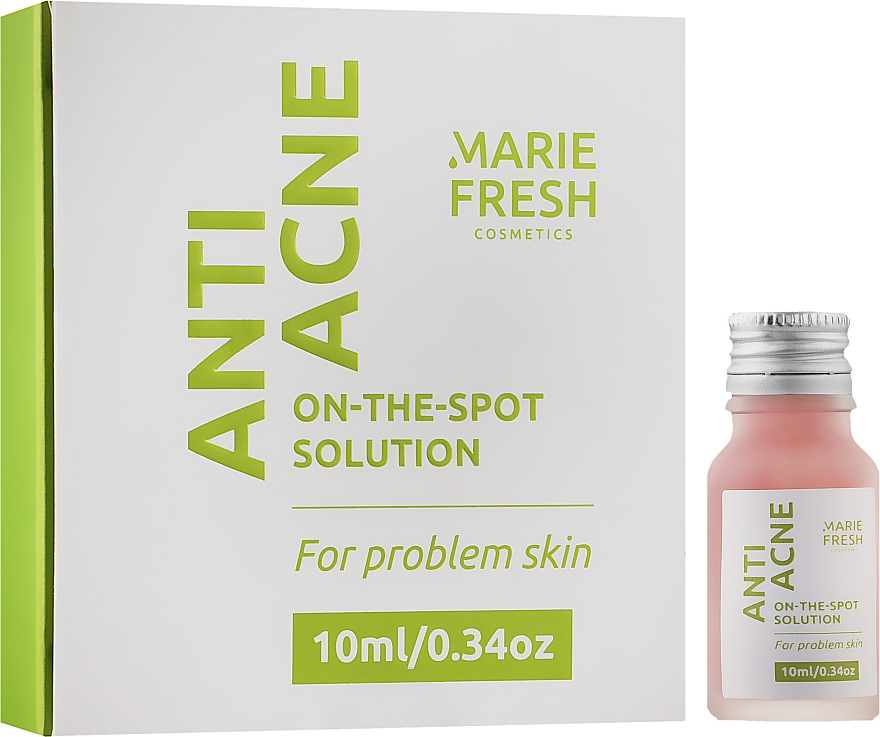 Spot-Behandlung gegen Hautausschläge - Marie Fresh Cosmetics Anti Acne On-The-Spot Solution — Bild N2