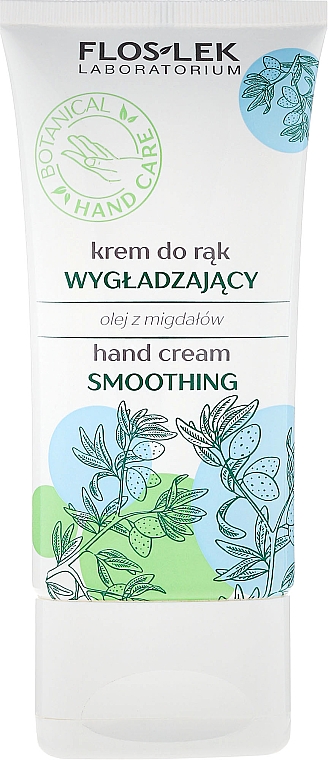 Glättende Handcreme mit Mandelöl - Floslek Smoothing Hand Cream — Bild N1