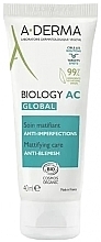 Creme für Problemhaut - A-Derma Biology AC Global Mattifying Care Anti-Blemish — Bild N1