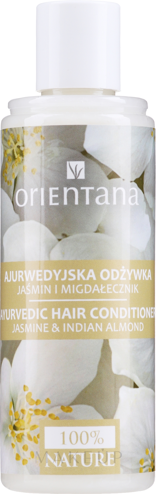 Ayurvedische Haarspülung mit Jasmin und Mandel - Orientana Ayurvedic Hair Conditioner Jasmine & Almond — Bild 210 ml