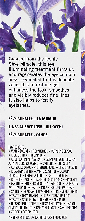 Augencreme siebtes Wunder - Academie Seve Miracle Iris Extract The Eyes — Bild N3