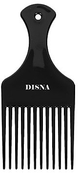 Kamm für Afro-Frisuren groß PE-403 16.5 cm schwarz - Disna Large Afro Comb — Bild N2