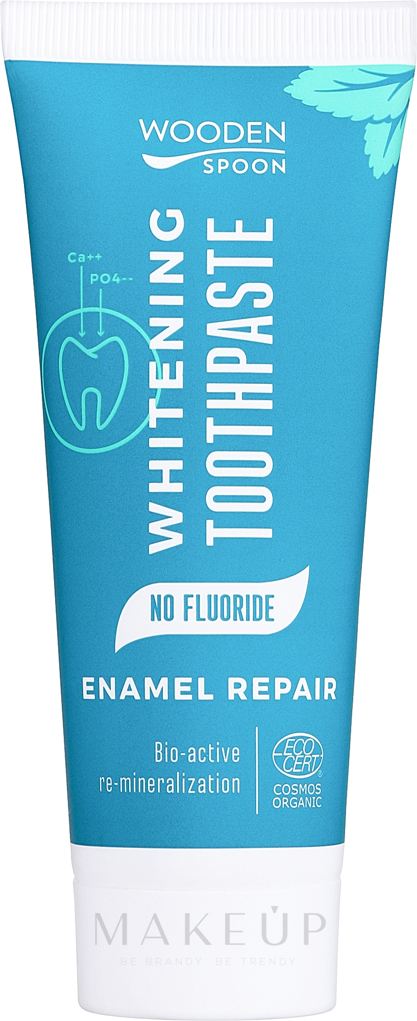 Aufhellende Zahnpasta - Wooden Spoon Whitening Toothpaste Enamel Repair — Bild 75 ml