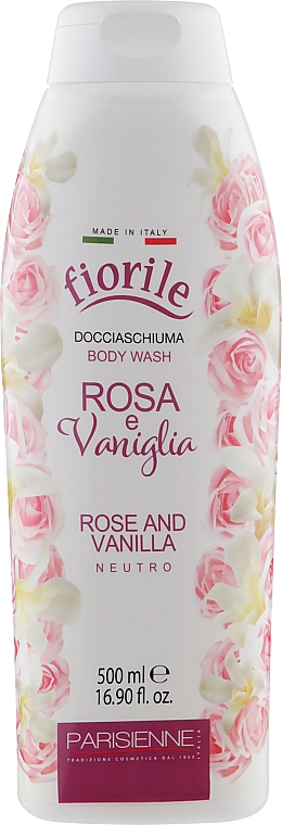 Duschgel Rose und Vanille - Parisienne Italia Fiorile Body Wash Rose And Vanilla — Bild N1