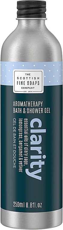 Scottish Fine Soaps Aromatherapy Clarity Bath & Shower Gel  - Bade- und Duschgel  — Bild N1