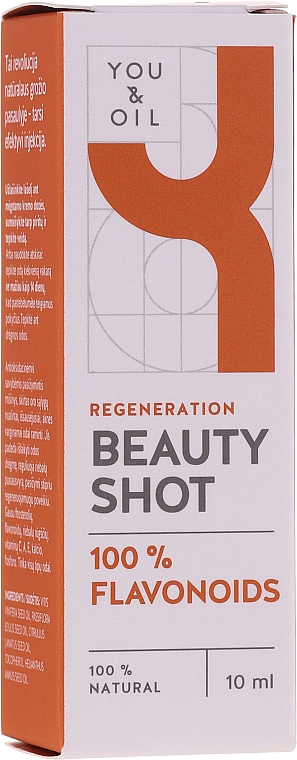 Regenerierendes Gesichtsserum - You & Oil Beauty Shot 04 100% Flavonoids Face Serum — Bild N1