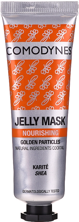 Pflegende Gelmaske für das Gesicht mit Goldpartikeln - Comodynes Jelly Mask Nourishing — Bild N1
