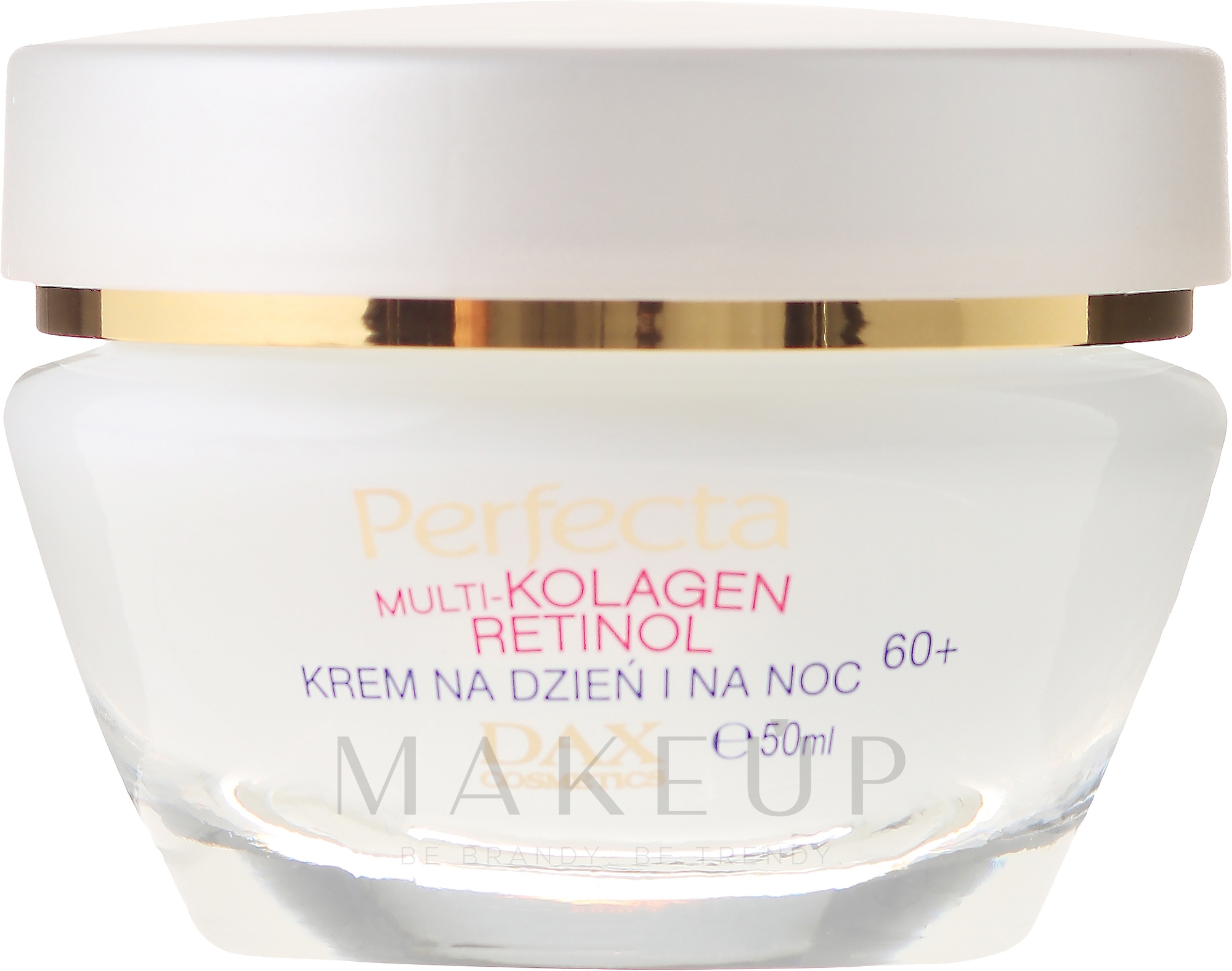 Anti-Falten Lifting-Gesichtscreme mit Kollagen und Retinol 60+ SPF 6 - Dax Cosmetics Perfecta Multi-Collagen Retinol Face Cream 60+ — Bild 50 ml
