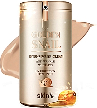 Düfte, Parfümerie und Kosmetik Intensiv aufhellende Anti-Falten BB Creme mit Schneckenschleim-Extrakt - Skin79 Golden Snail Intensive BB Cream