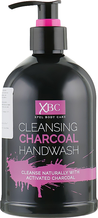 Flüssige Handseife mit Aktivkohle - Xpel Marketing Ltd Body Care Cleansing Charcoal Handwash — Bild N1